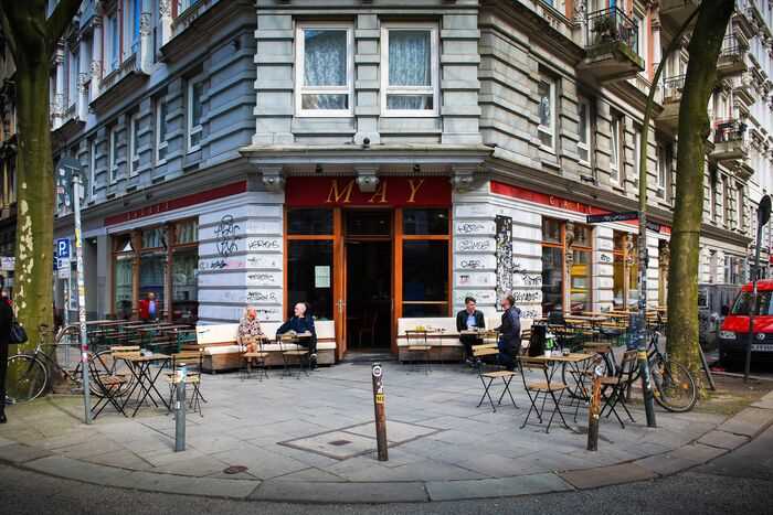 Kaffee und andere erfrischende Getränke im Café Wandsbek