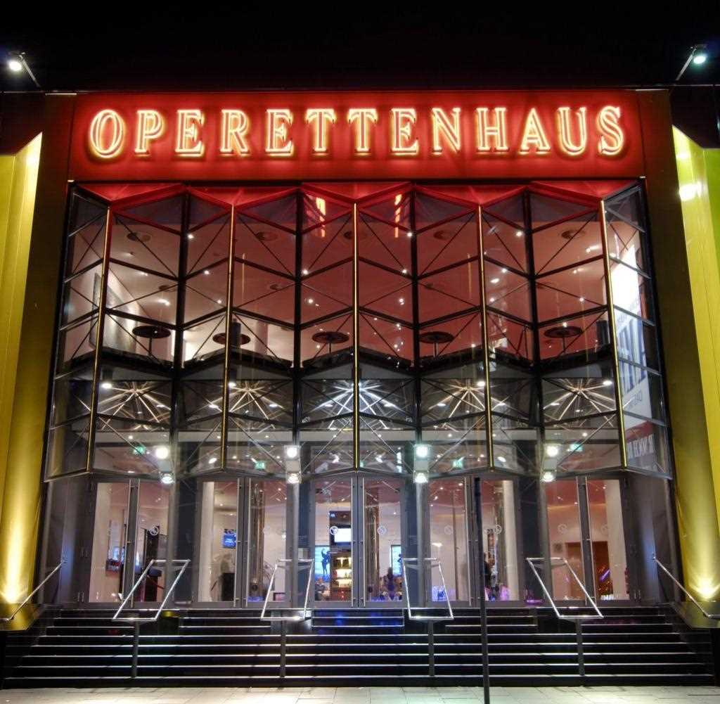 Standort und Erreichbarkeit des Operettenhauses