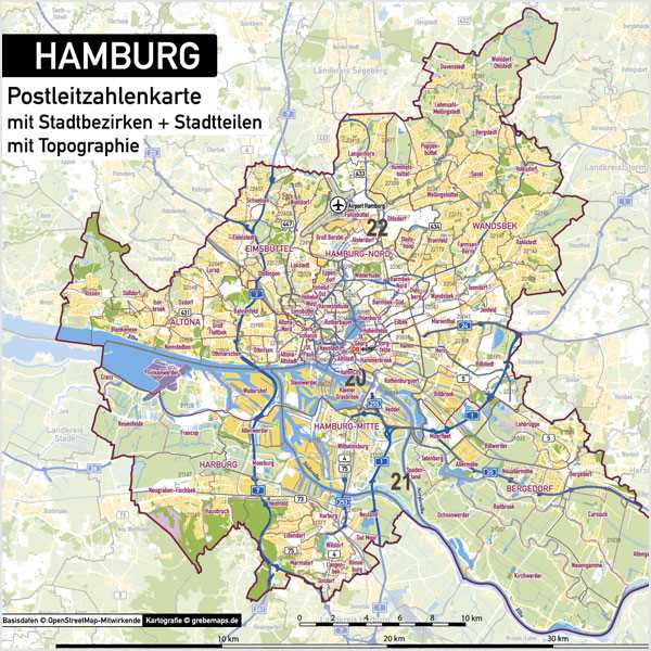 Plz hamburg harburg