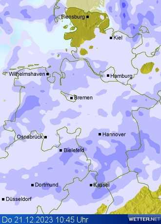 Empfehlenswerte Regenradar-Apps