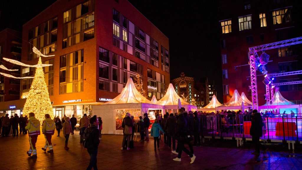 Weihnachtsmarkt Hafencity