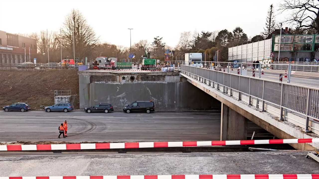 Verkehrslage in Hamburg