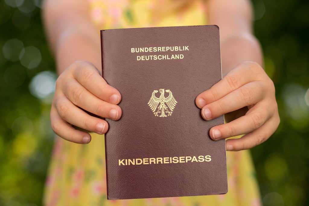 Zustimmungserklärung kinderreisepass