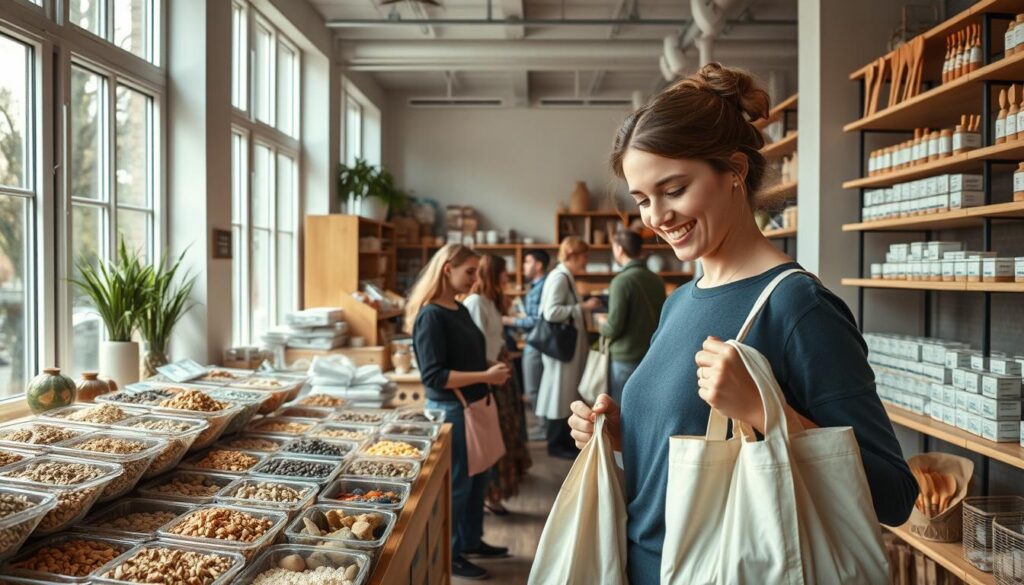 Kundenerfahrungen in Zero-Waste-Läden