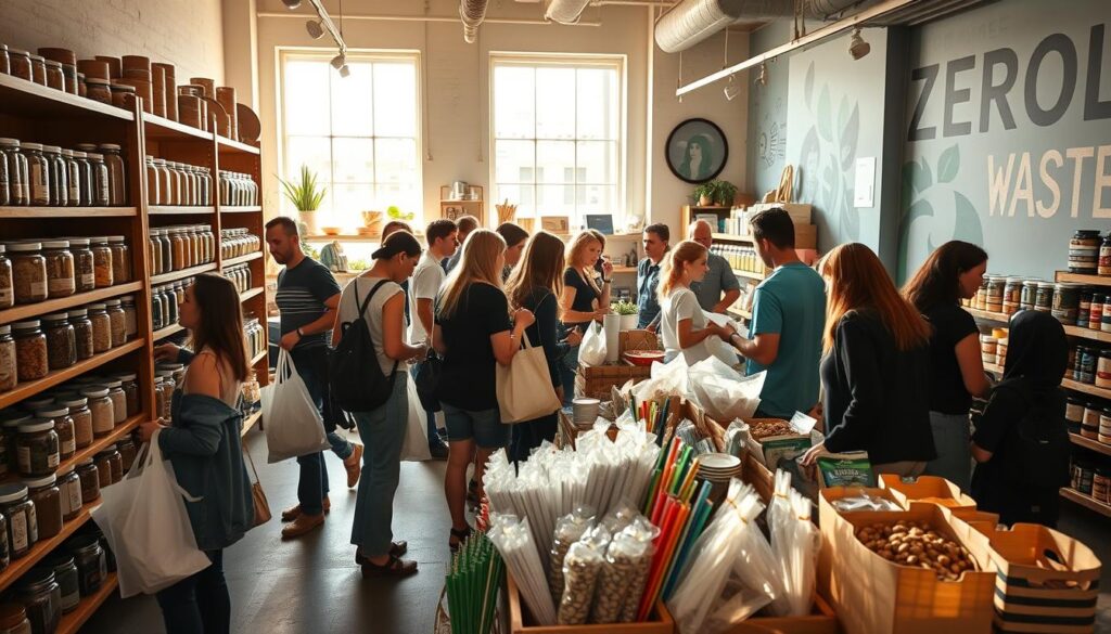 Unterstützung von Zero-Waste-Läden