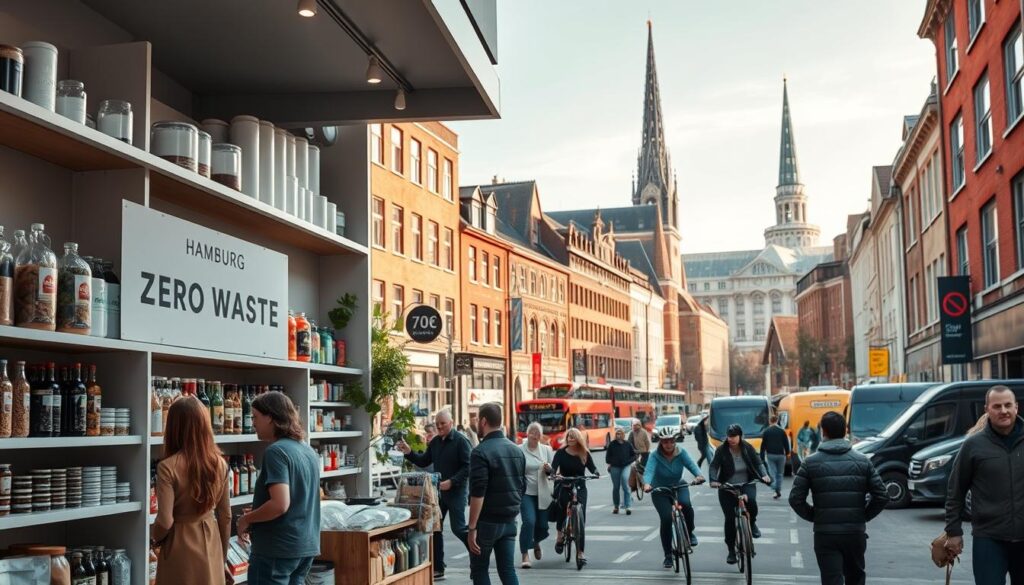Zero-Waste-Konzept in Hamburg